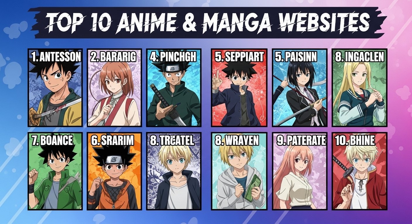 Top 10 Best Manga Raws Websites 2026 – Read Manga Online Free